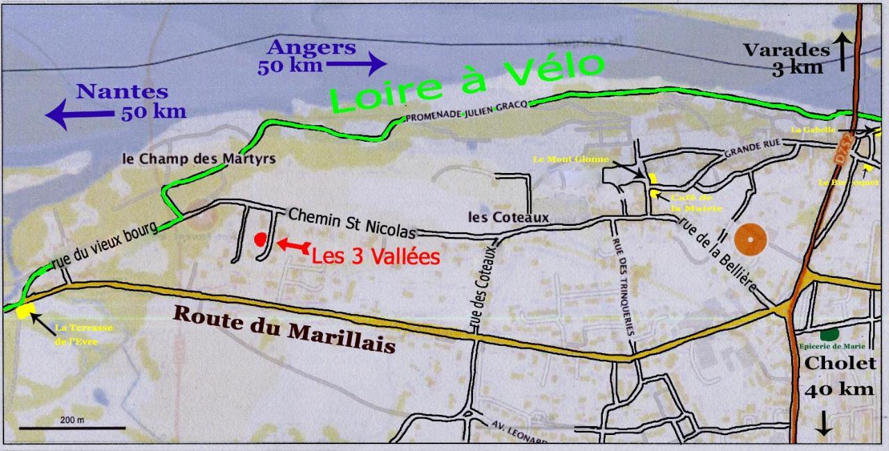 Les 3 Vallees Saint-Florent-le-Vieil Exterior photo